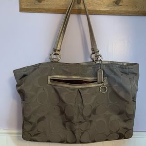 Coach tote bag - grey